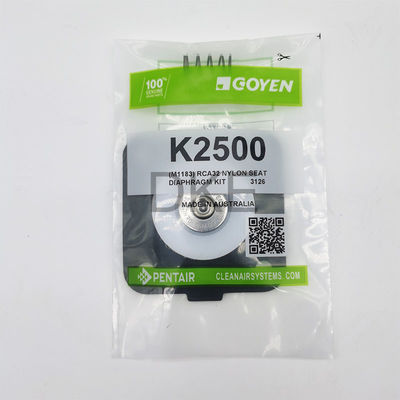 Goyen नाइट्राइल पल्स वाल्व डायफ्राम सहायक उपकरण K2500 M1183 CA/RCA32 T * 0-0.8MPa