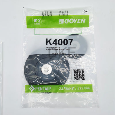 GOYEN पल्स जेट वाल्व FKM डायफ्राम K4007 M1156 1-1/2' DD,MM,T श्रृंखला