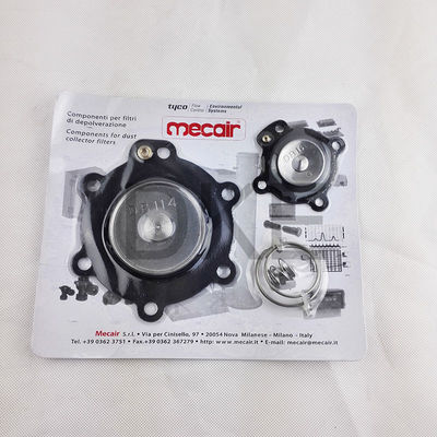 Mecair DB114/g सोलेनोइड पल्स वाल्व डायफ्राम मरम्मत किट 1 1/2 "विटन