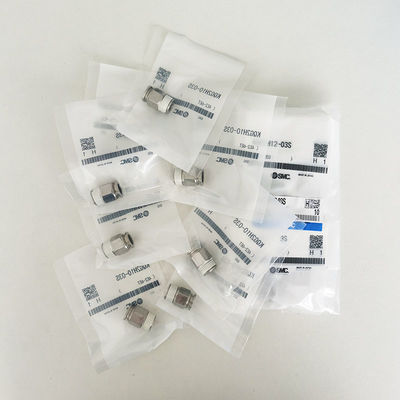 SMC KQG2H12-03S SS316 वायवीय फिटिंग OEM 12mm,0~1Mpa