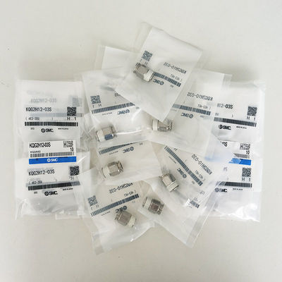 SMC KQG2H12-03S SS316 वायवीय फिटिंग OEM 12mm,0~1Mpa
