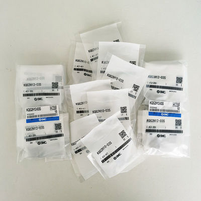 SMC KQG2H12-03S SS316 वायवीय फिटिंग OEM 12mm,0~1Mpa