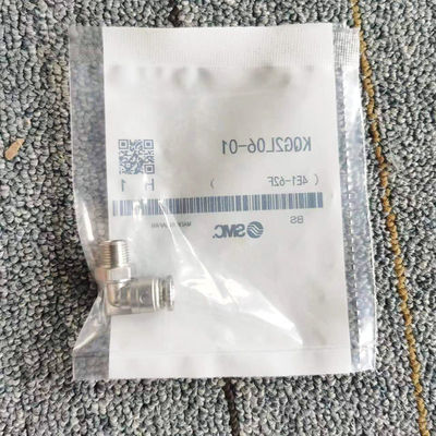 KQG2L06-01 वायवीय नली फिटिंग कनेक्टर्स,3.0 एमपीए,एसएस 316