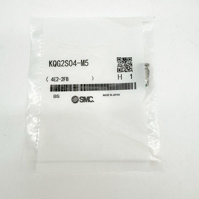 SMC KQG2S04-01S M5 Pneumatic Fittings OEM स्टेनलेस स्टील एयर फिटिंग