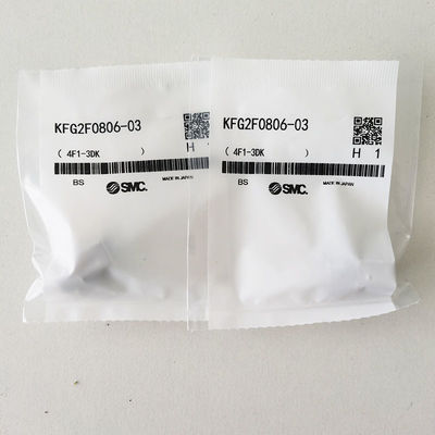 SMC KFG2F0806-03 SS316 डालने पाइप फिटिंग महिला संघ
