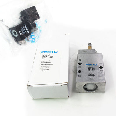 Festo MFH-5-1/8 9982 मोनोस्टेबल सोलेनोइड वाल्व 5/2 रास्ता 1000 L/Min टाइगर क्लासिक