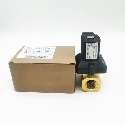 Burkert 00221630 सोलेनोइड वाल्व 24V DC वोल्टेज सर्वो युग्मित