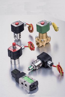 NF8551B402MO-24VDC 1/4 इंच Asco 4 Way Solenoid Valve 2 PSI न्यूनतम संचालन