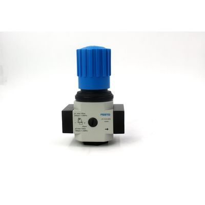LR-1/4-D-MIDI 186451 LR-1/4-D-MIDI-MPA 8002368 FESTO जिंक मिश्र धातु दबाव विनियमन वाल्व के साथ दबाव गेज 0.5-12 बार संकुचित वायु फिल्टर नियामक प्रणाली के साथ बेहतर प्रदर्शन