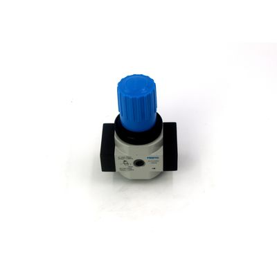 FESTO LR-1/8-D-7-MINI 162582 LR-1/8-D-7-MINI-MPA 8002288 जिंक मिश्र धातु दबाव विनियमन वाल्व दबाव गेज 0.5-7 बार के साथ