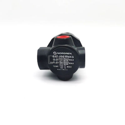 Norgren G 1/8 Pneumatic नियामक R07-100-NNKG, 1/8in, 20bar अधिकतम. इनपुट