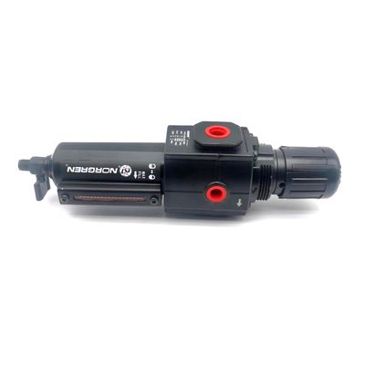 Norgren B72G-2GK-QT1-RMN G1/4 5μm फ़िल्टर नियामक स्वचालित नाली B72G श्रृंखला फ़िल्टर / नियामक बिना गेज