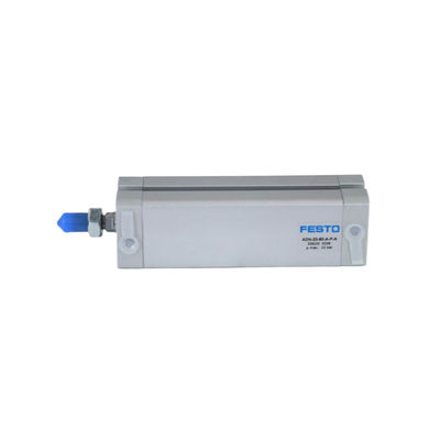 ADN-16-10-A-P-A Pneumatic पिस्टन सिलेंडर 10 मिमी स्ट्रोक 16 मिमी पिस्टन रॉड व्यास 0.12 एमपीए - 1 एमपीए ऑपरेटिंग दबाव