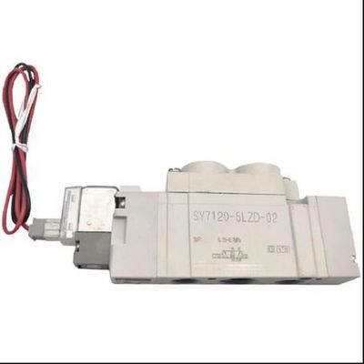 SY7220-5LZD-02 पोर्ट आकार 1/4 SMC सोलेनोइड वाल्व DC24V 2 स्थिति डबल