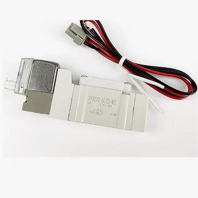 SMC SY5220-5LZD-C6 सोलेनोइड वाल्व एक स्पर्श फिटिंग पोर्ट आकार ø6 DC24V 2 स्थिति डबल