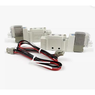 SMC SY5220-5LZD-C6 सोलेनोइड वाल्व एक स्पर्श फिटिंग पोर्ट आकार ø6 DC24V 2 स्थिति डबल