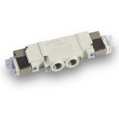 SMC SY5220-6LZD-01 DC12V पोर्ट आकार 1/8 वायवीय सोलेनोइड वाल्व थ्रेड पाइपिंग 2 स्थिति डबल