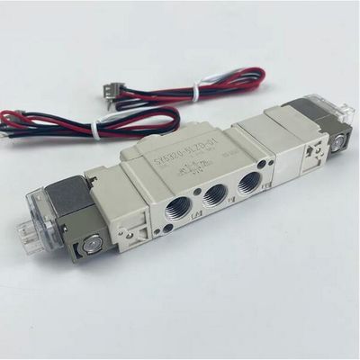 SMC SY5220-5LZD-01 DC24V पोर्ट आकार 1/8 वायवीय सोलेनोइड वाल्व थ्रेड पाइपिंग 2 स्थिति डबल