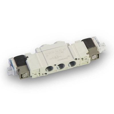 SMC SY5120-5LZD-C8 2 स्थिति एकल एक स्पर्श फिटिंग ø8 Pneumatic Solenoid Valve DC24V