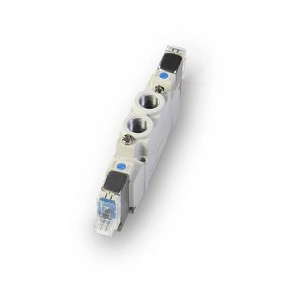 SMC SY5120-6LZD-C8 2 स्थिति एकल एक स्पर्श फिटिंग Ø8 वायवीय सोलेनोइड वाल्व DC12V