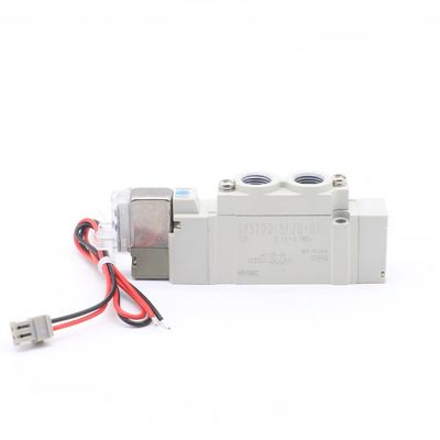 सोलेनोइड वाल्व SY5120-6LZD-01 SMC2 स्थिति एकल DC12V पोर्ट आकार 1/8 धागा पाइपिंग