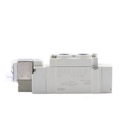 सोलेनोइड वाल्व SY5120-5LZD-01 SMC2 स्थिति एकल DC24V पोर्ट आकार 1/8 धागा पाइपिंग