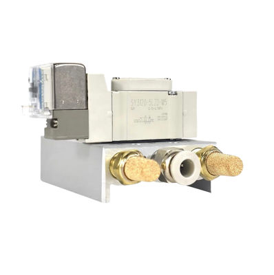 एसएमसी SY3420-6LZD-C4 वायवीय सोलेनोइड वाल्व DC12V 3 स्थिति निकास केंद्र पोर्ट आकार Ø4