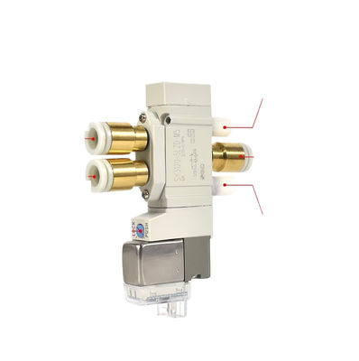 एसएमसी SY3420-5LZD-C4 वायवीय सोलेनोइड वाल्व DC24V 3 स्थिति निकास केंद्र पोर्ट आकार Ø4