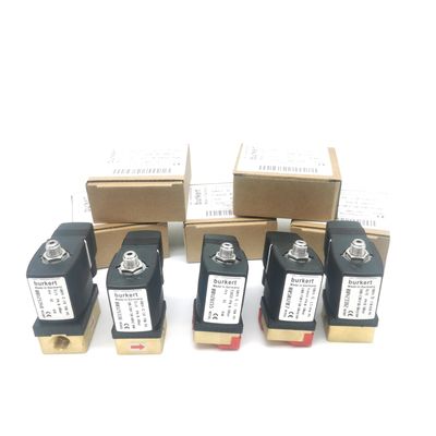 Burkert 00125341 6014C सोलेनोइड वाल्व सामान्य रूप से बंद G1/8 2.5 प्रवाह छेद DC24V AC24V AC220V