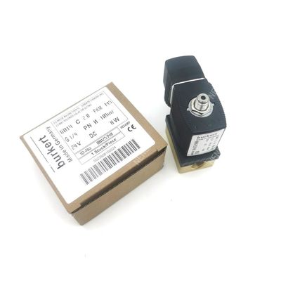 00125357 सोलेनोइड वाल्व BURKERT 6014 D सामान्य रूप से खुला G1/4 2.0 प्रवाह छेद DC24V 8W