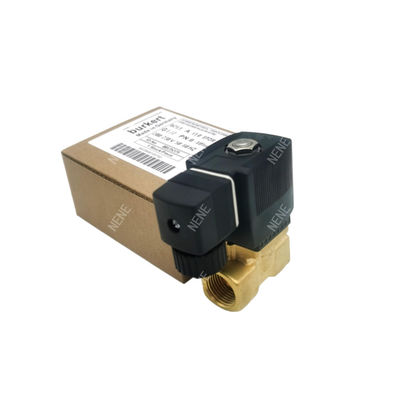 Burkert 00126208 सोलेनोइड वाल्व 6014 डी सामान्य रूप से खुला G1/4 2.5 प्रवाह छेद AC220V 0~6bar