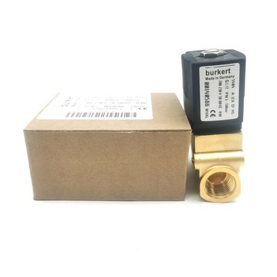 विद्युत चुम्बकीय वाल्व 00126223 Burkert AC220V 8W स्टेनलेस स्टील वाल्व शरीर 0 ~ 10bar 6014 C सामान्य रूप से बंद G1/8 2.0 प्रवाह छेद
