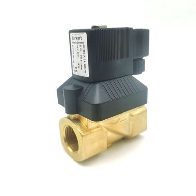 Burkert 00125366 सोलेनोइड वाल्व 3/2 रास्ता प्रत्यक्ष अभिनय FKM सील छेद आकार 1.5 मिमी