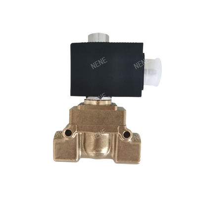 burkert 00125383 6014 D प्रत्यक्ष कार्य करने वाली निचली प्लेट कनेक्शन सामान्य रूप से खुला 2.0 प्रवाह छेद AC220V 8W पीतल वाल्व शरीर 0 ~ 10bar