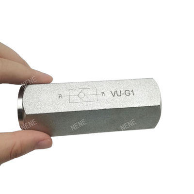 VU-G1 VU-G11/4 VU-G11/2 VU-G2 हाइड्रोलिक सीधी ट्यूब एकतरफा वाल्व चेक वाल्व