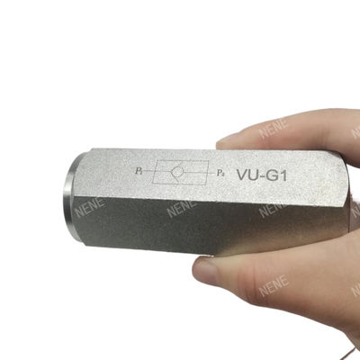 VU-G1 VU-G11/4 VU-G11/2 VU-G2 हाइड्रोलिक सीधी ट्यूब एकतरफा वाल्व चेक वाल्व
