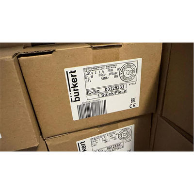 Burkert सोलेनोइड वाल्व स्टेनलेस स्टील शरीर एनबीआर सील 00125331 6014 0-16bar