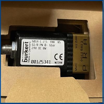 Burkert सोलेनोइड वाल्व G 1⁄4 पोर्ट कनेक्शन '00125340