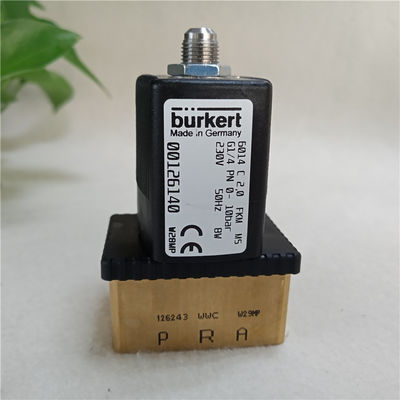 Burkert सोलेनोइड वाल्व G 1⁄4 पोर्ट कनेक्शन '00125340