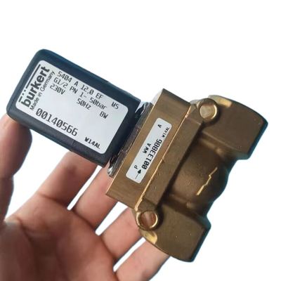 बर्कर्ट वाल्व 00308504 G3/4 2/2 सामान्य रूप से बंद 20 प्रवाह छेद AC24V 8W 1-40bar 5404 प्रकार