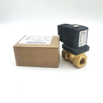 बर्कर्ट वाल्व FKM सील 00301740 5404 G1 2/2 सामान्य रूप से खुला AC220V 8W 1-25bar
