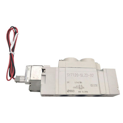 एकल एसएमसी सोलेनोइड वाल्व SY7120-5LZD-02 SY7120-5LZD-C6 SY7120-5LZD-C8