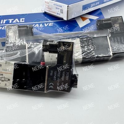4V130C-M5 AIRTAC विद्युत चुम्बकीय वाल्व AC220V DC24V 5/3-Way विस्फोट प्रूफ