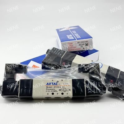 सोलेनोइड स्पूल वाल्व AIRTAC 4V230P-08 दबाव अनुप्रयोगों के लिए 5 बंदरगाह 2 स्थिति