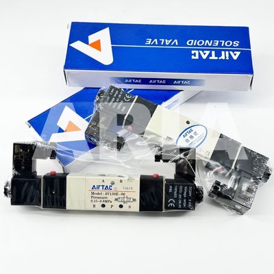 Airtac सोलेनोइड एयर वाल्व ((5/2,5/3 रास्ता) - 4V130E06FIG 4V130E-06 4V130P-06