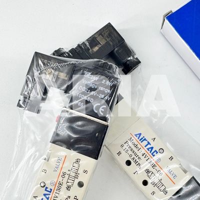 Airtac सोलेनोइड एयर वाल्व ((5/2,5/3 रास्ता) - 4V130E06FIG 4V130E-06 4V130P-06