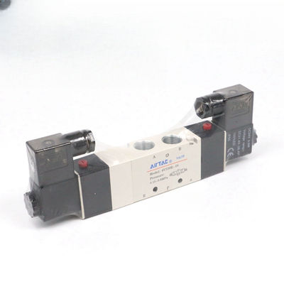 Airtac 4V330E-10: सोलेनोइड एयर वाल्व ((5/2,5/3 रास्ता) - 4V330E10BI 4V330P-10 AC220V