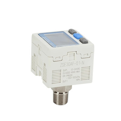 ZSE30AF-01-A एसएमसी प्रकार वैक्यूम नकारात्मक दबाव गेज ZSE30AF-01-N/P/C/D-L