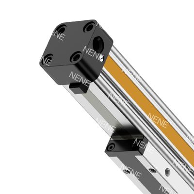 OSP-P25-2200/2300/2400 डबल-एक्टिंग रॉडलेस सिलेंडर किसी भी सिस्टम में सुगम और आसान माउंटिंग के लिए