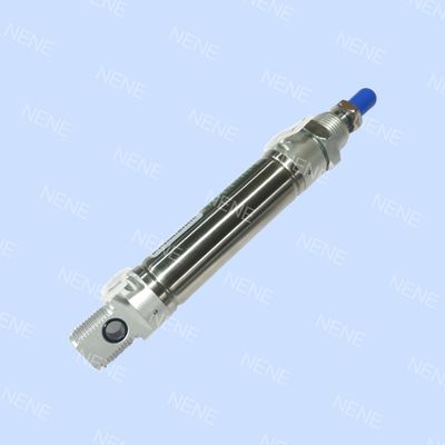G435AGSN100A00 एएससीओ वायवीय सिलेंडर आईएसओ 6432 8 मिमी बोर 100 मिमी स्टोर्क